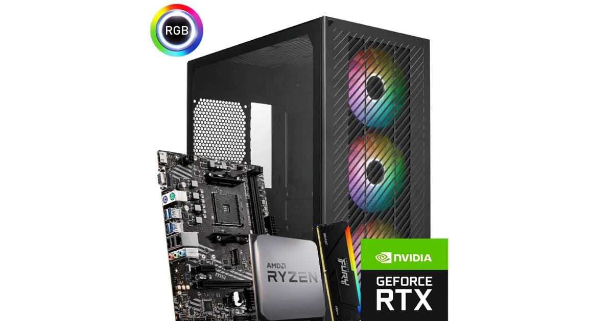 AMD Ryzen 5 5500 // RTX 3050 6GB // 8GB RAM - Custom Build photo 