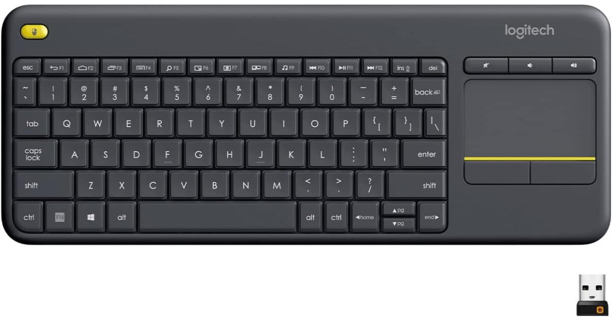 Logitech K400 Plus Wireless Keyboard with Touchpad photo 