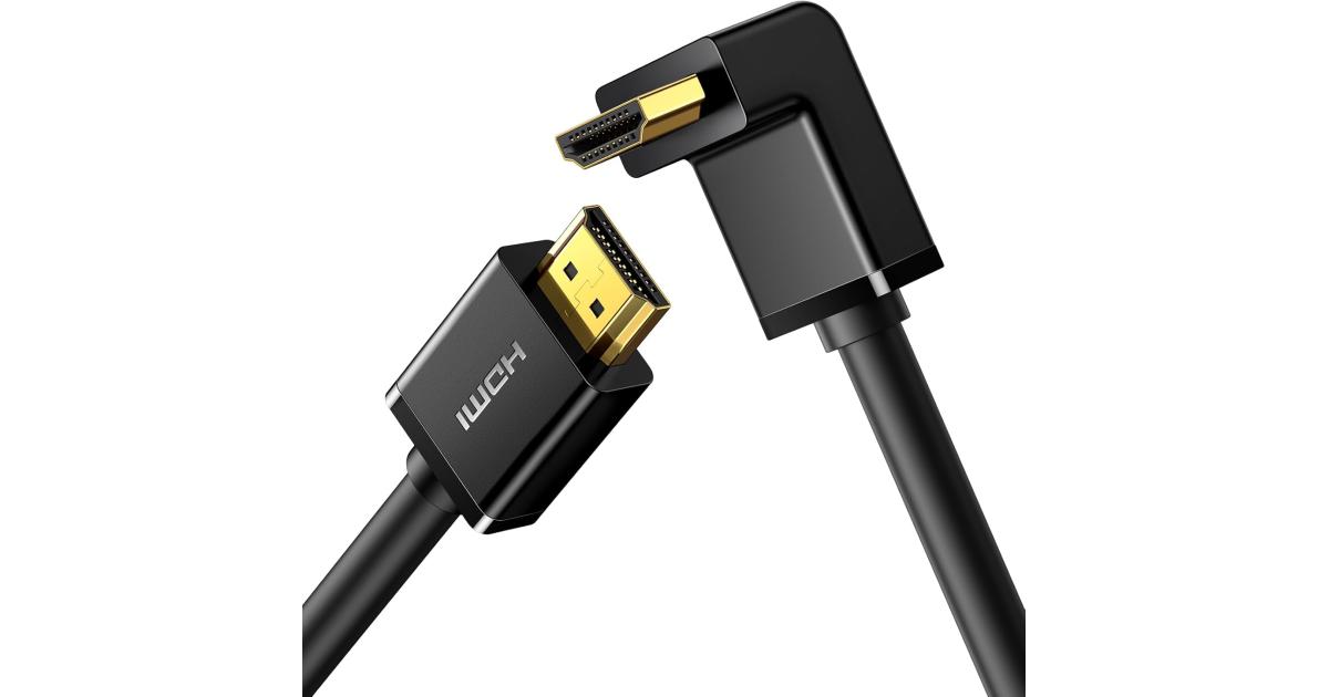 UGREEN HDMI 2.0 Right Angle 90 Degree Cable 4K@60Hz 1M photo 