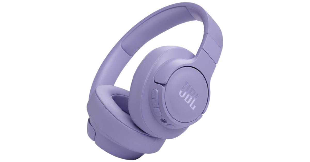 JBL Tune 770NC Adaptive Noise Cancelling Wireless Over-Ear Headphones Purple photo 