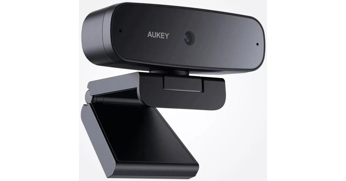 AUKEY 1080p Full HD Webcam with Dual Stereo Mics photo 
