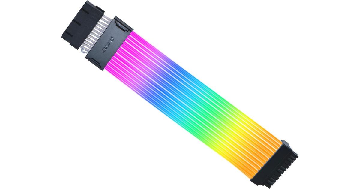Lian Li Strimer Wireless 24P Addressable RGB Extension Cables For 24-Pin Motherboard photo 