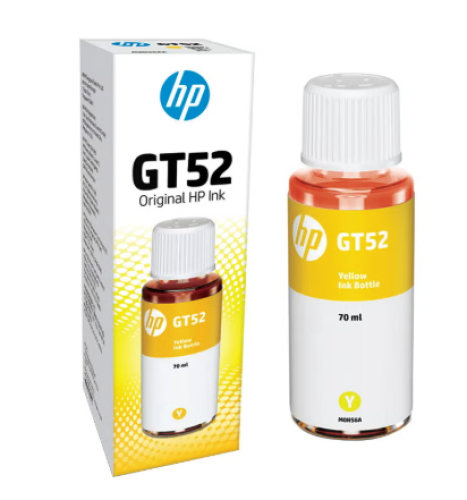 HP GT52 Yellow Original Ink photo 