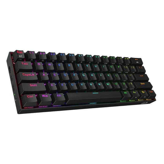 Redragon Draconic Pro Tri-Mode RGB Gaming Keyboard - Black