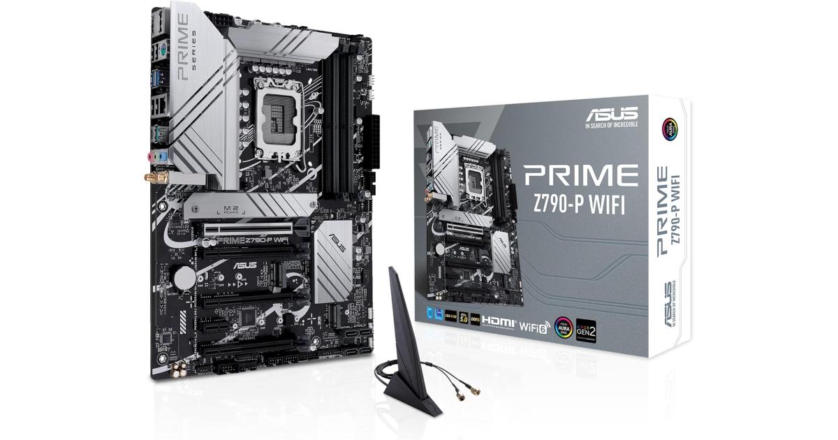 ASUS Prime Z790-P Wi-Fi 6, Intel 14th 13th 12th Series, LGA 1700/DDR5/PCIe 5.0/3xM.2 - ATX Gaming MotherBoard photo 