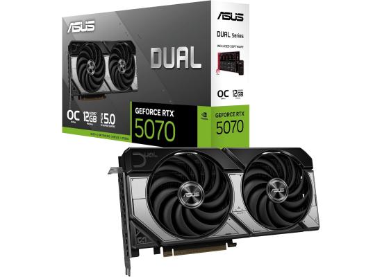 ASUS Dual GeForce RTX 5070 OC Edition 12GB GDDR7 photo 