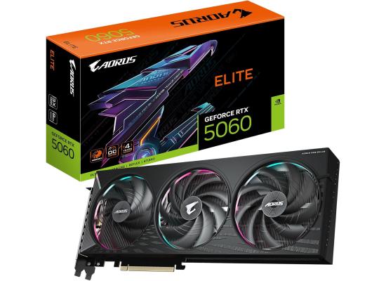 GIGABYTE AORUS GeForce RTX 5060 ELITE 8GB GDDR7 photo 