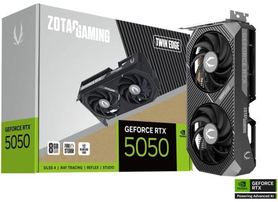 ZOTAC GAMING GeForce RTX 5050 Twin Edge 8GB GDDR6 photo 