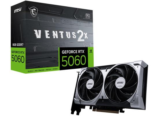 MSI GeForce RTX 5060 VENTUS 2X OC 8GB GDDR7 photo 