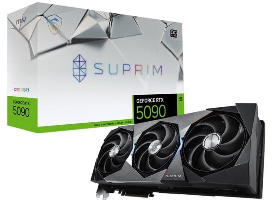 MSI GeForce RTX 5090 SUPRIM OC 32GB GDDR7 photo 