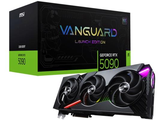 MSI GeForce RTX 5090 VANGUARD SOC LAUNCH EDITION 32GB GDDR7 photo 