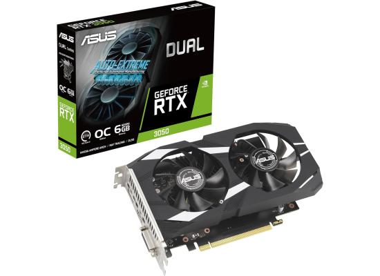 ASUS Dual GeForce RTX 3050 OC Edition 6GB GDDR6
