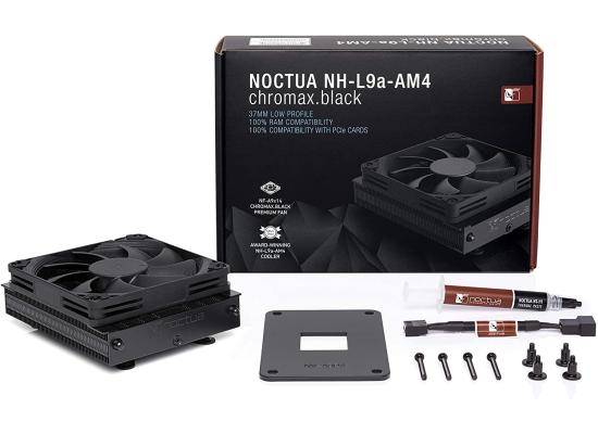 Noctua NH-L9a-AM4 chromax Black Low-Profile CPU Cooler AMD AM4 photo 