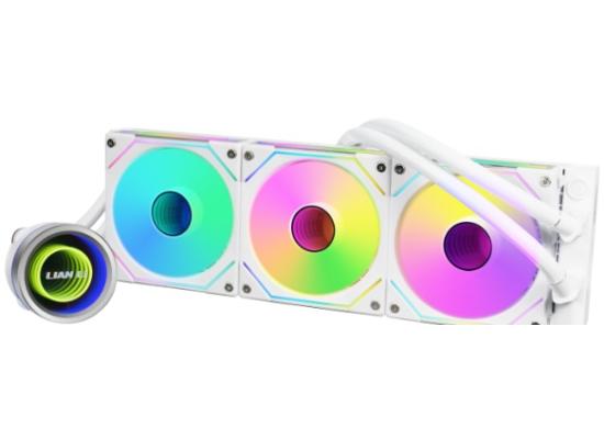 Lian Li TRINITY II 360 White ARGB AIO Ultra-Performance CPU Liquid Cooler photo 