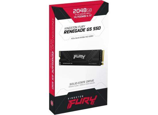 Kingston FURY Renegade G5 2TB PCIe 5.0 NVMe M.2 SSD - 14700/14000 MB/s photo 