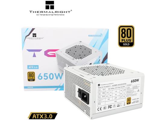 Thermalright TG-650S-W 650W 80 Plus Gold Non-Modular Power Supply White photo 