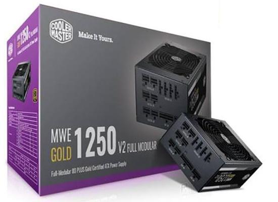 Cooler Master MWE Gold 1250 V2 1250W 80 Plus Gold Fully Modular Power Supply Photo