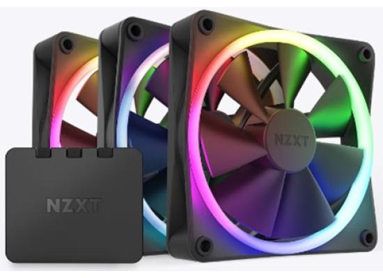 NZXT F120 RGB DUO 3-Pack Black Photo